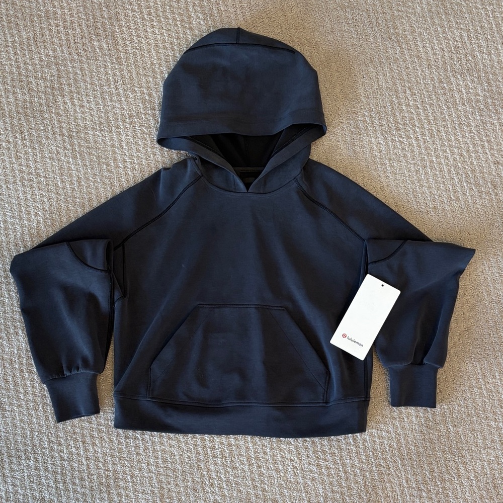 Lululemon Grey/Black Softstreme Hoodie